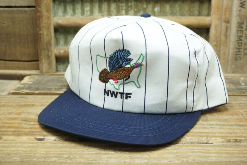 Vintage NWTF The National Wild Turkey Federation Snapback Trucker Hat Cap AmeriCap Made in USA