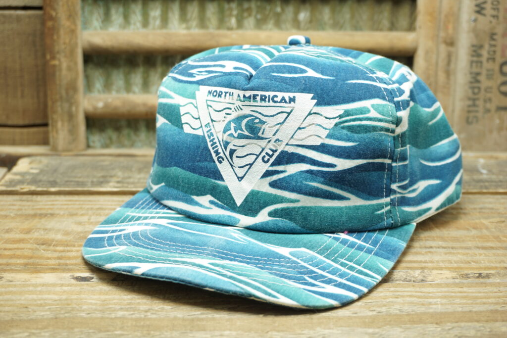 North American Fishing Club Ripplin Waters Hat - Vintage Snapback Warehouse  %