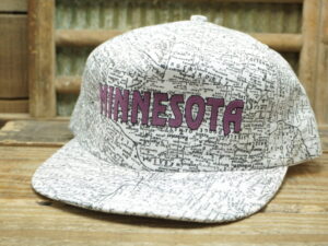 Minnesota State Road Map Hat