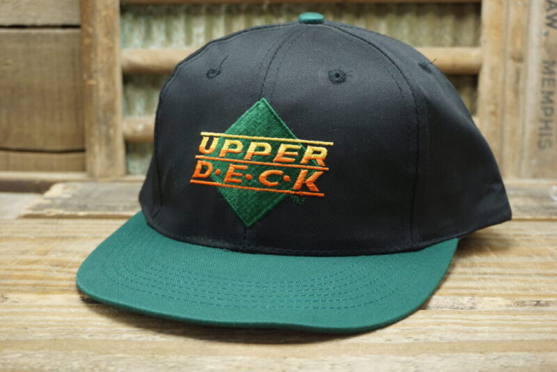Vintage Upper Deck - Meet the Stars Snapback Trucker Hat Cap Webb Made in China
