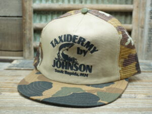 Taxidermy By Johnson Sauk Rapids MN Camo Hat