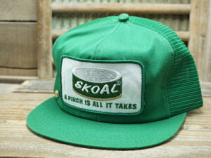 Skoal Smokeless Tobacco “A Pinch Is All It Takes” Hat w/ Pin