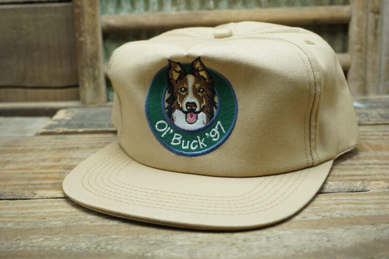 Vintage OL' buck '97 Snapback Trucker Hat Cap K Products Made in USA
