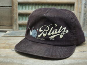 Blatz Beer Bowling Corduroy Hat