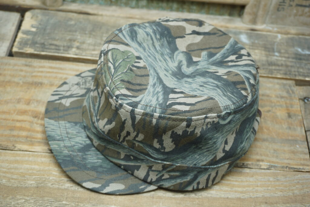Mossy Oak Treestand Camo Short Bill Hat - Vintage Snapback Warehouse