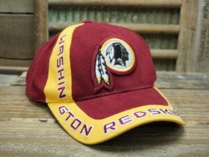 NEW VINTAGE WASHINGTON REDSKINS CORDUROY HAT/CAP WITH TAGS