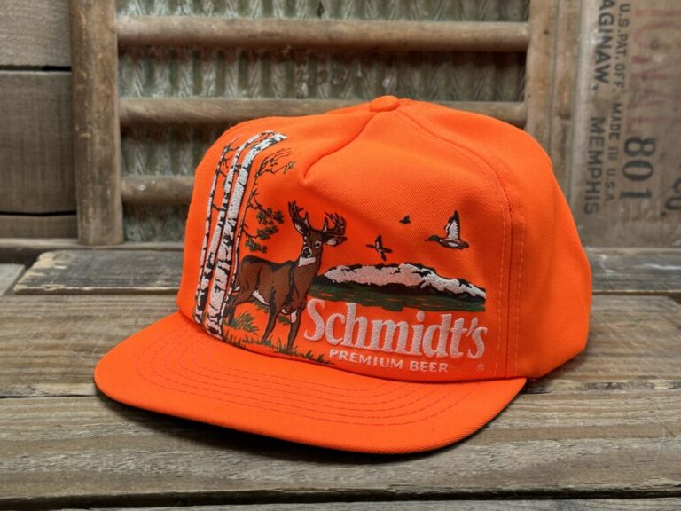 Schmidt Beer Whitetail Deer Hat Vintage Snapback Warehouse