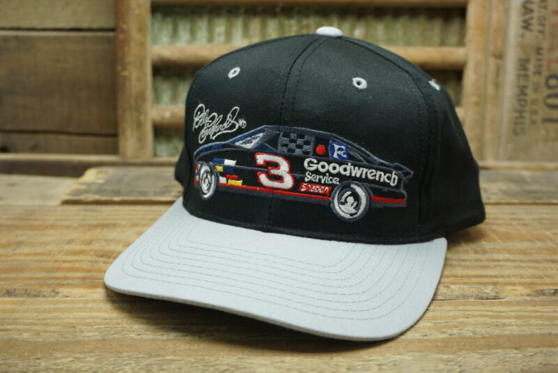 Vintage Nascar Goodwrench Dale Earnhardt 3 Racing Mesh Trucker Hat Cap Competitors View Made in Dominican Republic