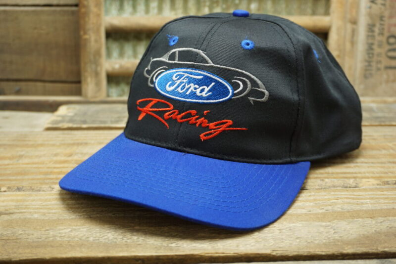 Vintage FORD Racing Mesh Trucker Hat Cap Fresh Caps Made in China