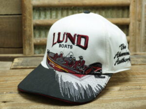 2001 Lund Boats Team Mercury Fishing Official Owner Hat