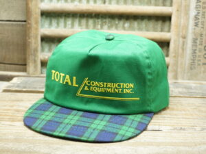 Total Construction & Equipment INC Plaid Hat