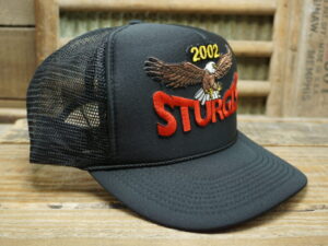 2002 Sturgis Motorcycle Rally Rope Trucker Hat