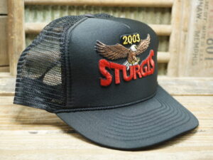 2003 Sturgis Motorcycle Rally Rope Trucker Hat