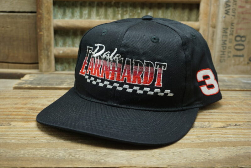 Vintage Nascar Dale Earnhardt 3 Racing Mesh Trucker Hat Cap CSA Made in China