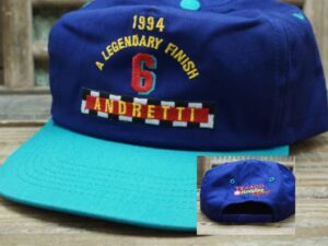 Vintage 1994 A Legendary Finish #6 Andretti Racing Mesh Trucker Hat Cap