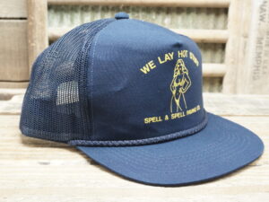 We Lay Hot Stuff Spell & Spell Paving Co. Rope Hat