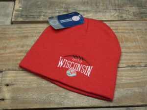 2013 Wisconsin Badgers Rose Bowl Winter Beanie Hat with Tags