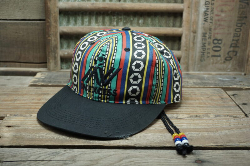 Vintage IN EXCESS SOCCER 90's Pattern Mesh Snapback Trucker Hat Cap In Excess Made In Taiwan R.O.C. RN 60163