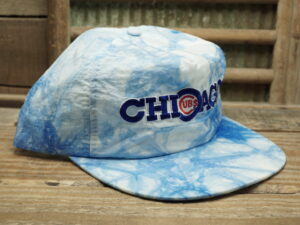 MLB Chicago Cubs Baseball Tie Dye Blue Hat