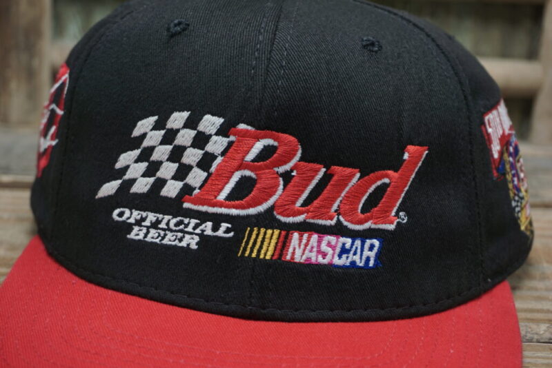 Nascar Budweiser Beer 50th Anniversary Hat - Image 3