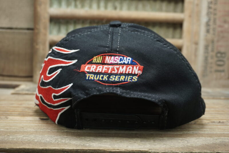 GM Goodwrench Service Racing Nascar Dale Earnhardt Flames Hat - Image 6