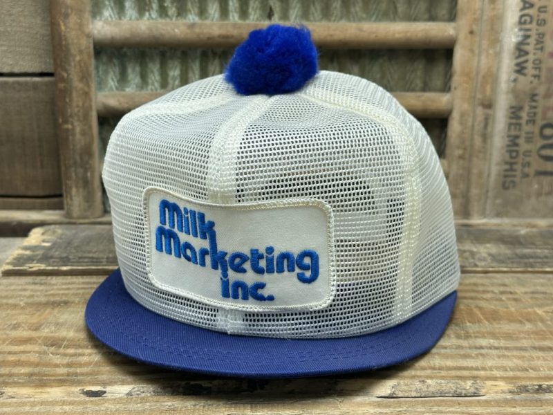 Milk Marketing INC Farm science review OSU short bill Pom Pom Hats - Image 2