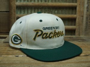 Green Bay Packers Sports Specialties Script Logo Wool Blend Hat