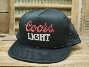 Coors Light Beer Rope Trucker Hat