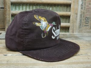 Schmidt Beer Mallard Duck Corduroy Hat