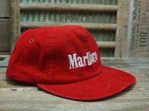 Marlboro Cigarettes Corduroy Hat