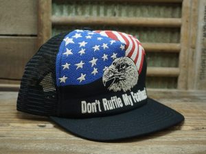 USA Don’t Ruffle My Feathers Hat