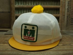 Midland Ladies Short Bill Pom Pom Hat