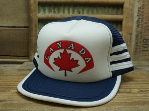 Canada 3 Stripe Trucker Hat