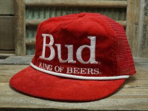 Bud King of Beers Rope Corduroy Hat