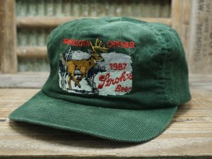Minnesota Opener 1987 Stroh’s Beer Corduroy Hat