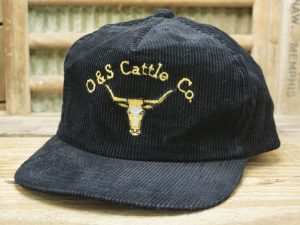 O & S Cattle Co. Corduroy Hat