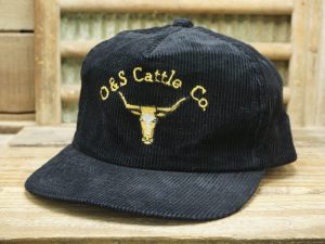 O & S Cattle Co. Corduroy Hat