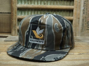 Brown’s Camo Hat